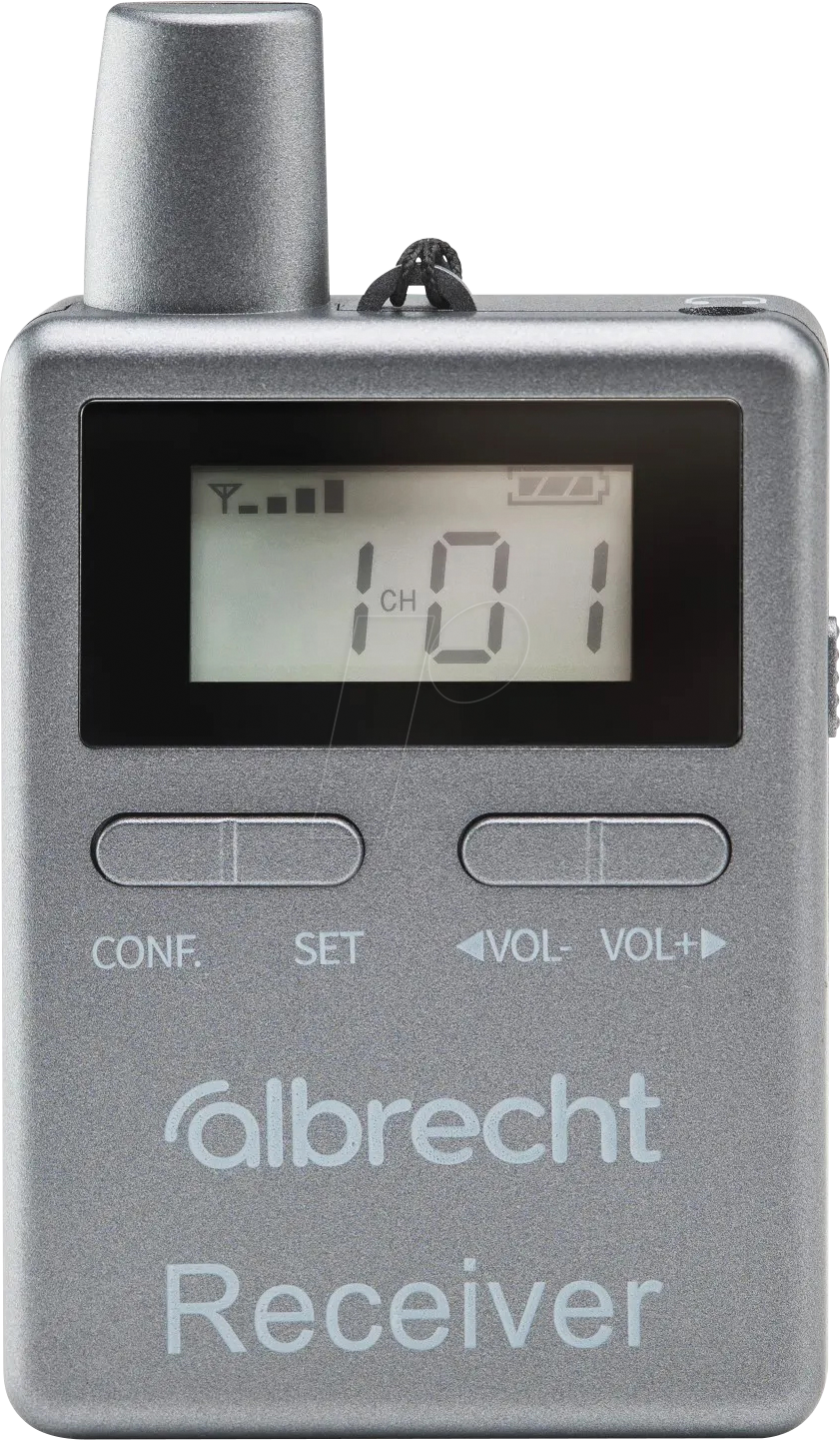 ALBRECHT ATR400E - Funkgerät, Tour Guide Gäste, Empfänger