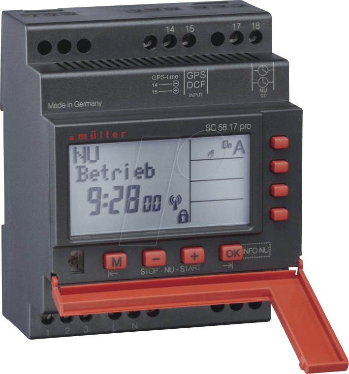 HM SC58.17 - Hauptuhr - digitale Schaltuhr, ca. 20 NU