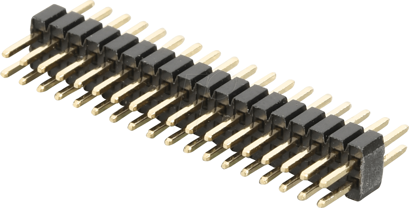 BKL 10120638 - Stiftleiste 1,27mm 2x18 gerade