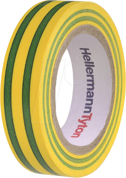 Thumbnail - HT 710-00106 - Isolierband 15mm x 10m grün/gelb