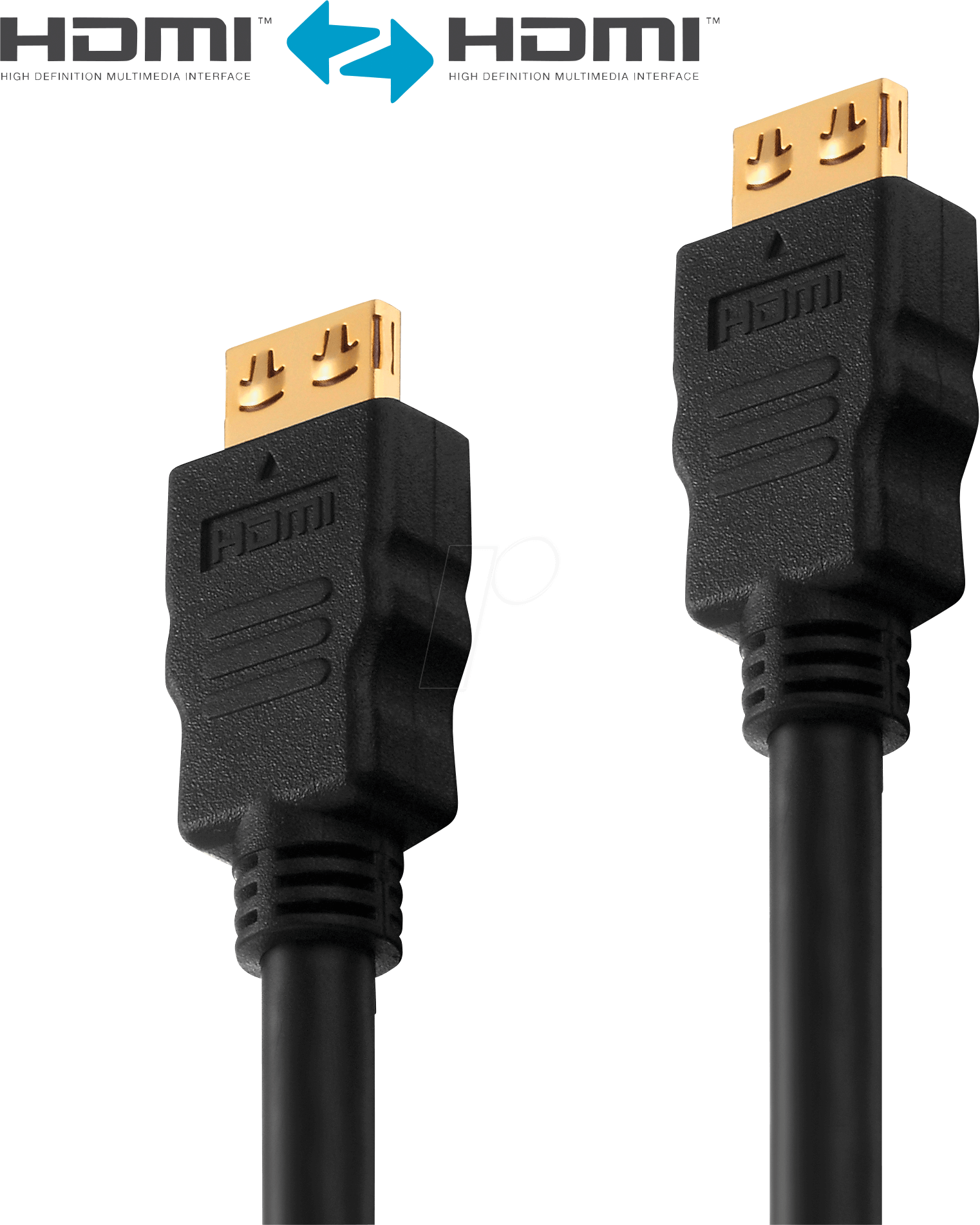 PURE PI1005-050 - HDMI-Kabel 4K A-Stecker > A-Stecker, halogenfrei 5,0 m