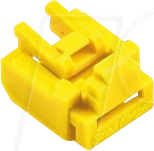 SK NL03P2YL - Port Schloss, RJ45, 100 Stück, gelb