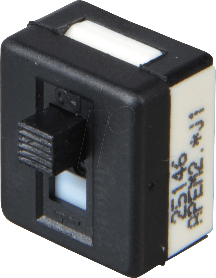 SS 25146 NH - Schiebeschalter, gerade, RM2,54 - 2x Ein - Ein