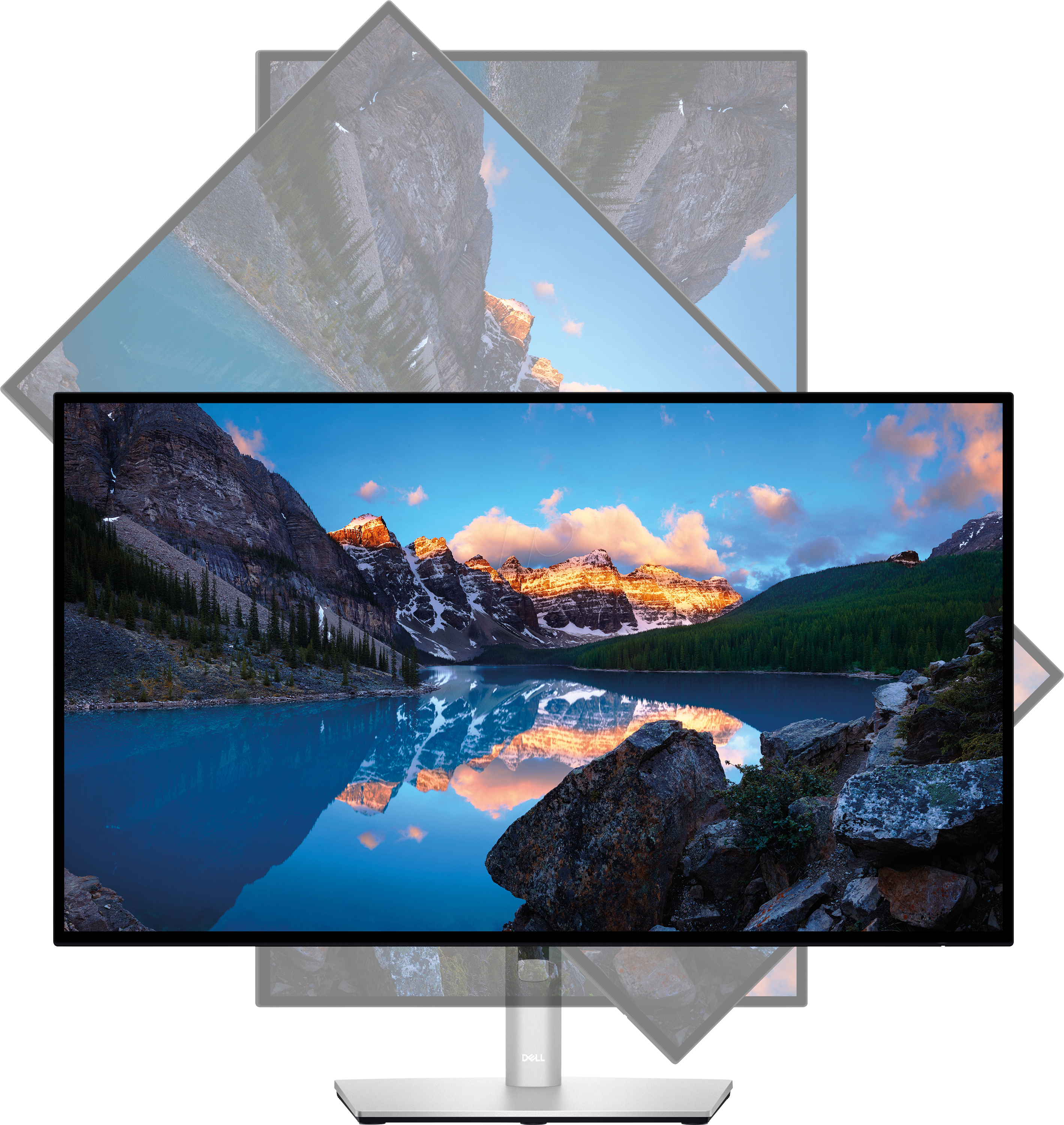 Thumbnail - DELL U2723QE - 69cm Monitor, UHD, USB-C, LAN, Pivot