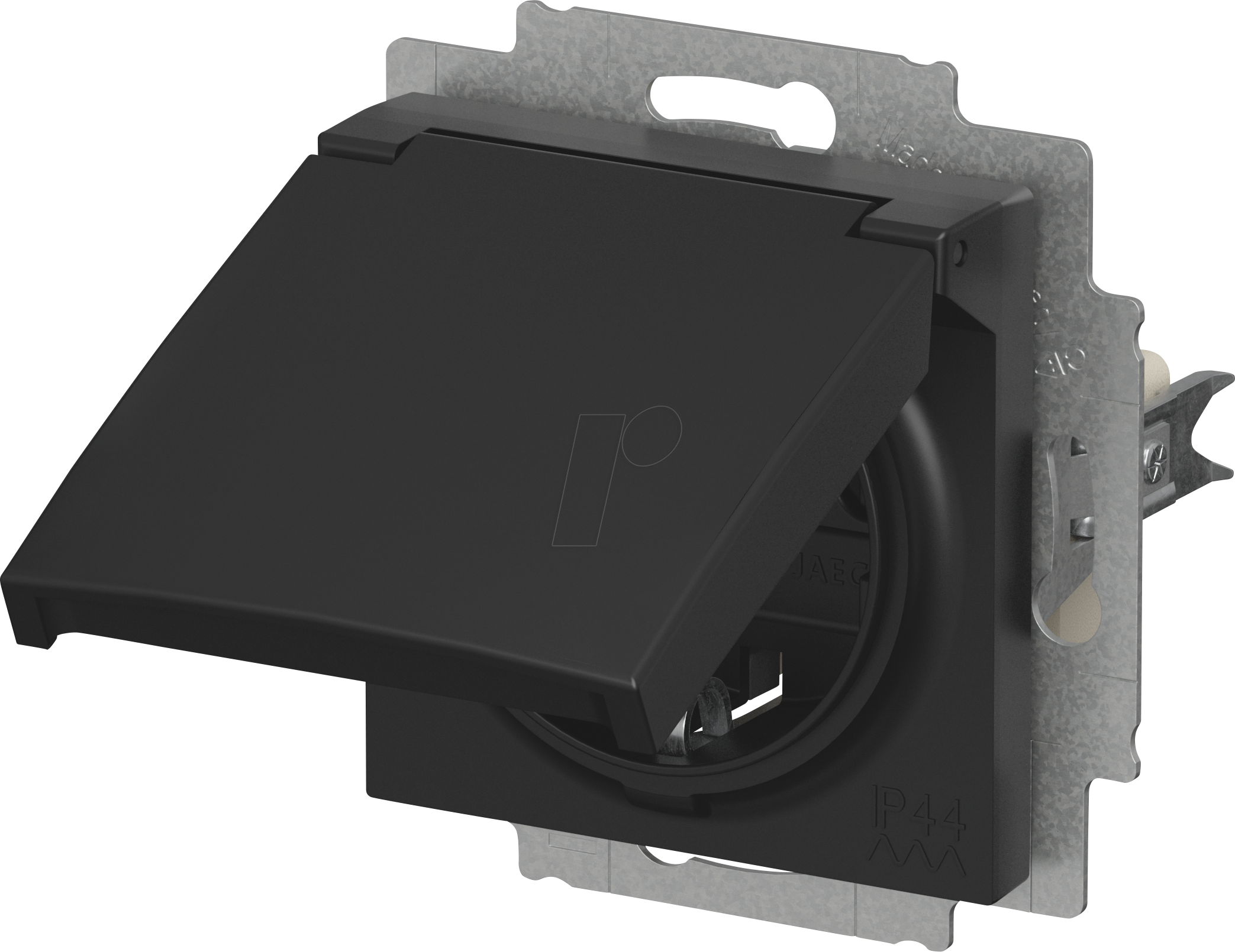 BJ 20 EUCKBD-915 - Steckdosen-Einsatz mit Klappdeckel IP44 Safety+ Busch-balance® S