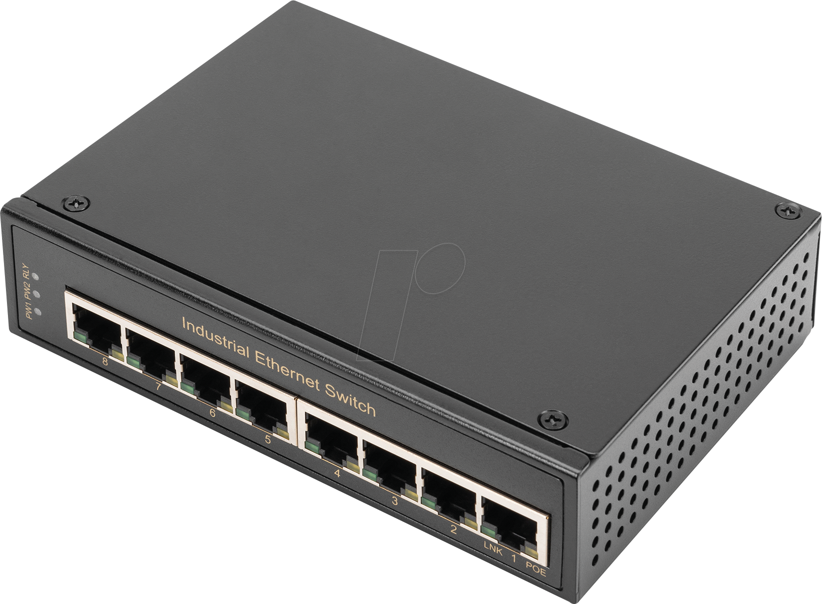 DIGITUS DN651108 - Switch, 8-Port, Gigabit Ethernet, erw. Temperaturbereich