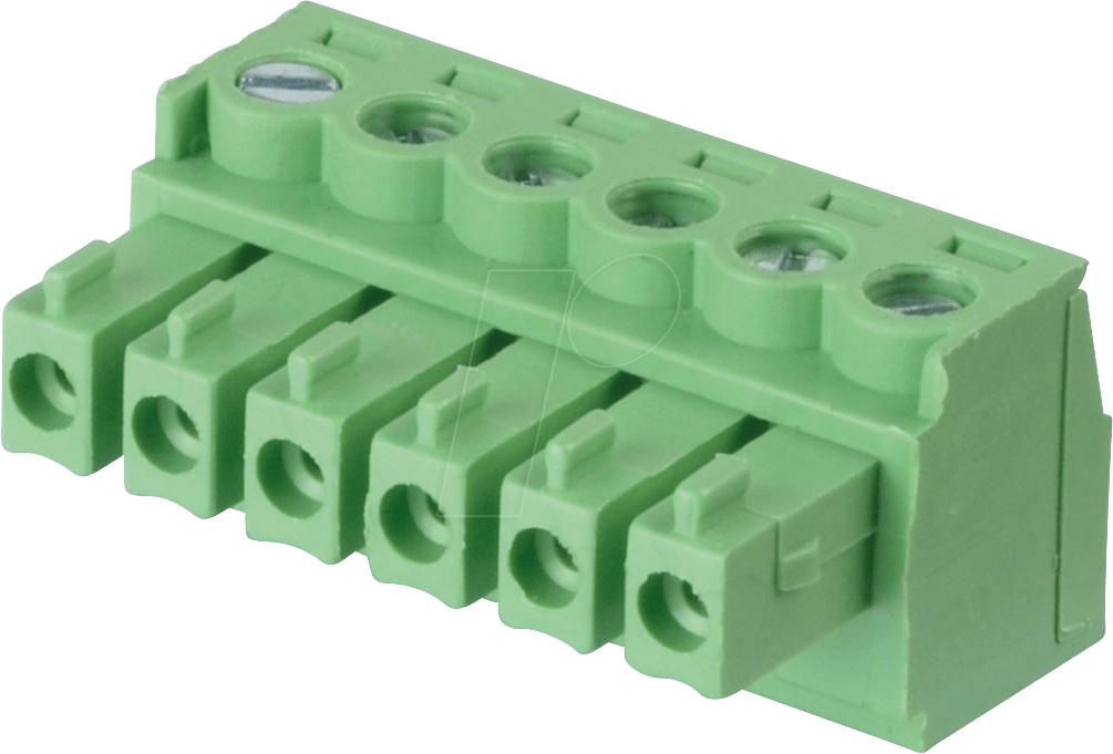 CTB922HE-6 - Steckbare Schraubklemme - 6-pol, RM 3,81 mm, 0°