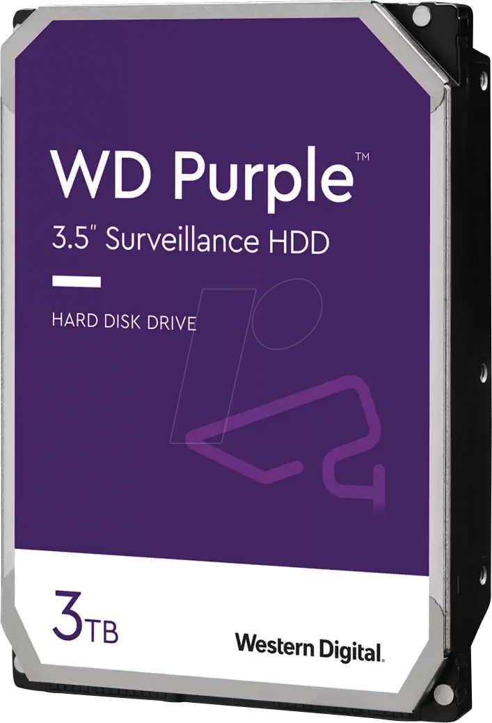 WD33PURZ - 3TB Festplatte WD Purple - Video