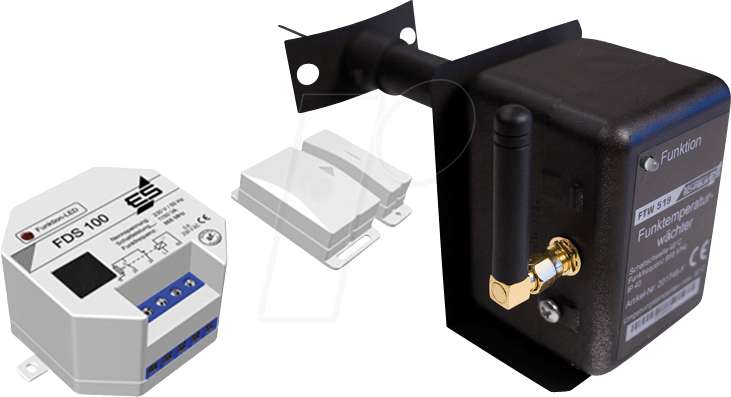 FTW 510 - Funk-Abluftsteuerung Set mit Temperaturfühler