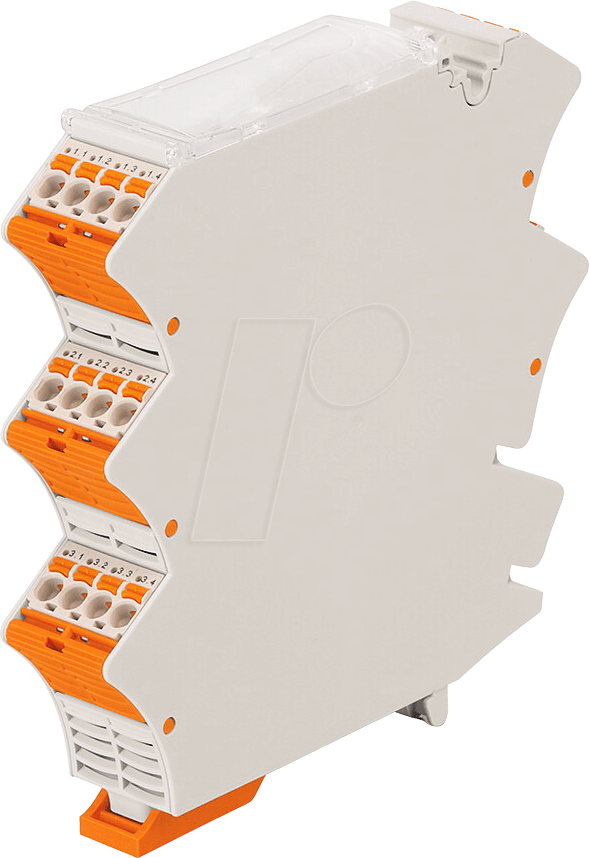 WAGO 2857-122 - Modulares Leergehäuse, 110 x 22,5 x 107 mm