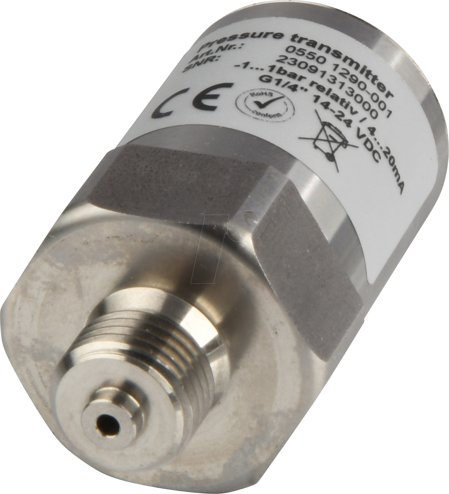 BB 0550 1290-001 - Drucktransmitter G1/4'' -1-1 bar relativ 20mA M12-Steckerbuchse