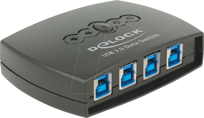 DELOCK 87724 - Delock Switch USB 3.0 4 PC > 1 USB-Device