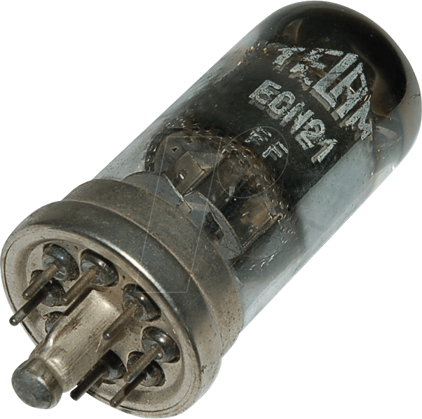 TUBE ECH21 - Elektronenröhre, Mehrfachröhre, Octal, 8-pol, 6,3 V