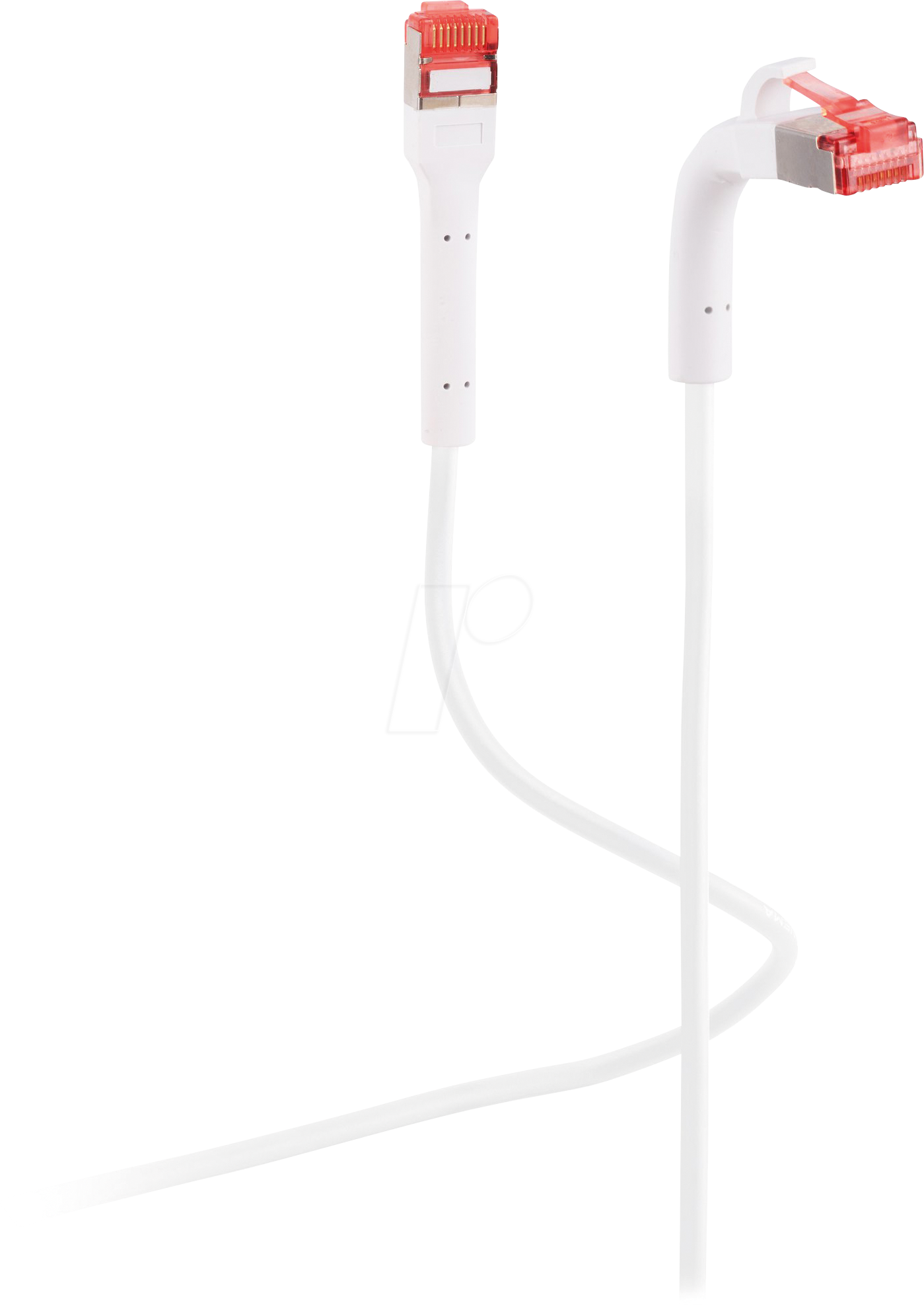 Thumbnail - FLX FL31-29156 - Patchkabel Cat.6a, U/FTP, flexible Stecker, weiß, 1,5 m