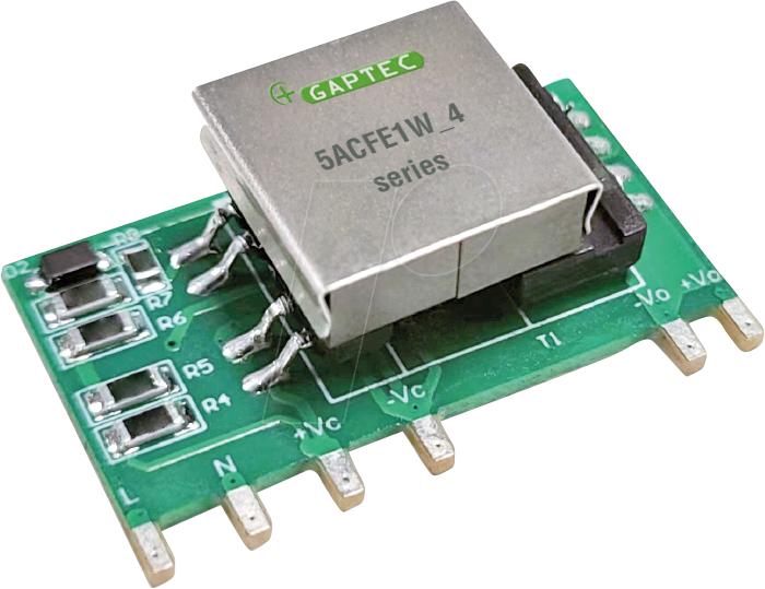 5ACFE1W_24S4 - AC/DC-Wandler, 5 W, 24 V, 210 mA, SIP