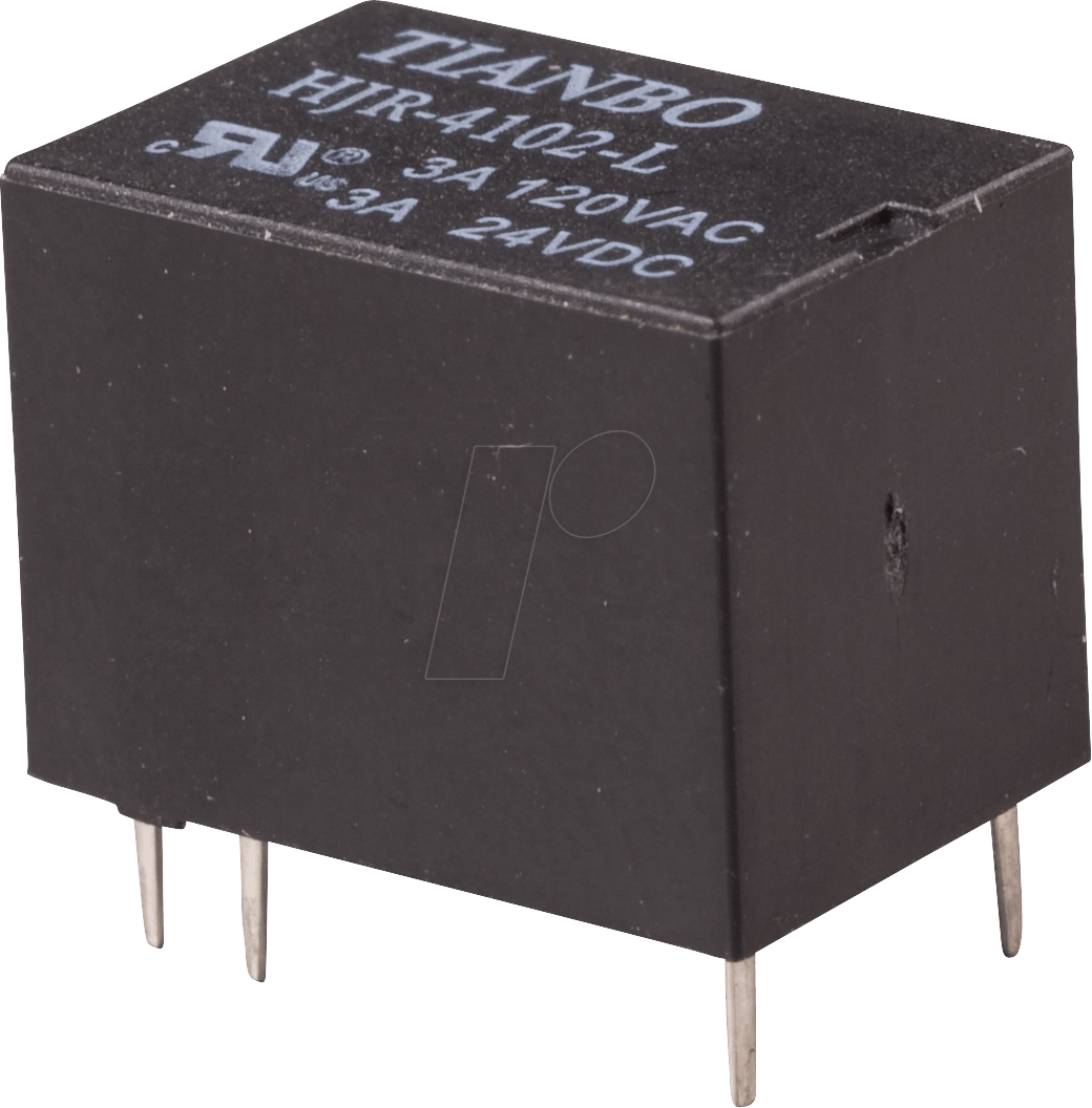 HJR-4102-L 24V - DIL-Miniaturrelais HJR-4102 24V, 1 Wechsler 5A