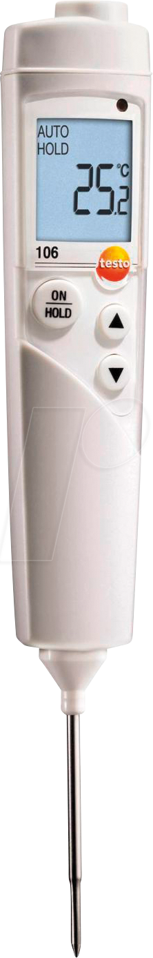 TESTO 0560 1063 - Digital-Einstechthermometer testo 106, -50 bis + 275 °C, HACCP