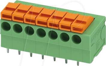 FFKDSA1H 3,81 7 - Leiterplattenklemme, 7 polig, RM: 3,81 mm, 0,14 - 1,0 mm²