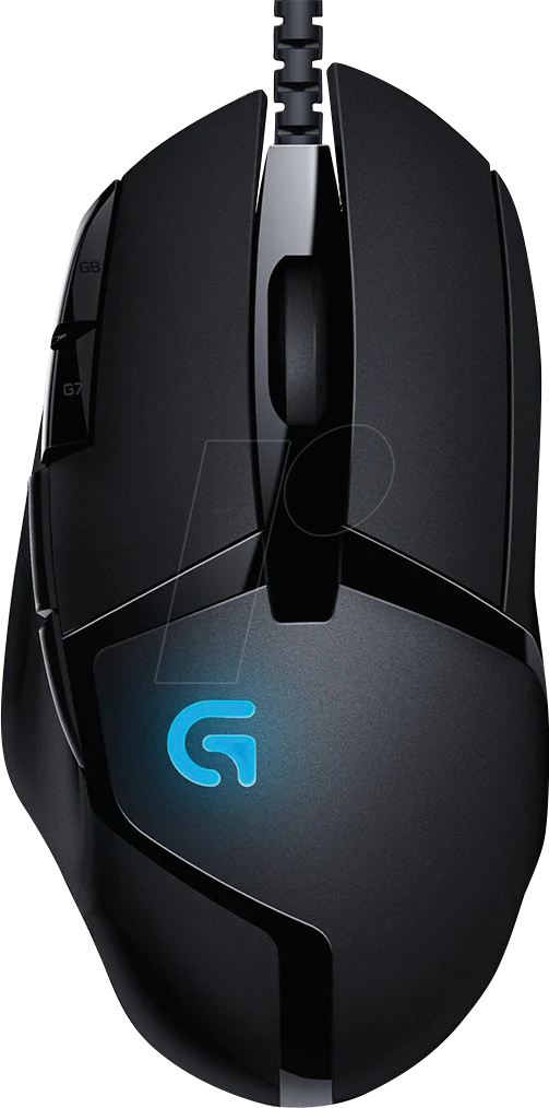 LOGITECH G402 - Gaming-Maus (Mouse), Kabel, USB, G402