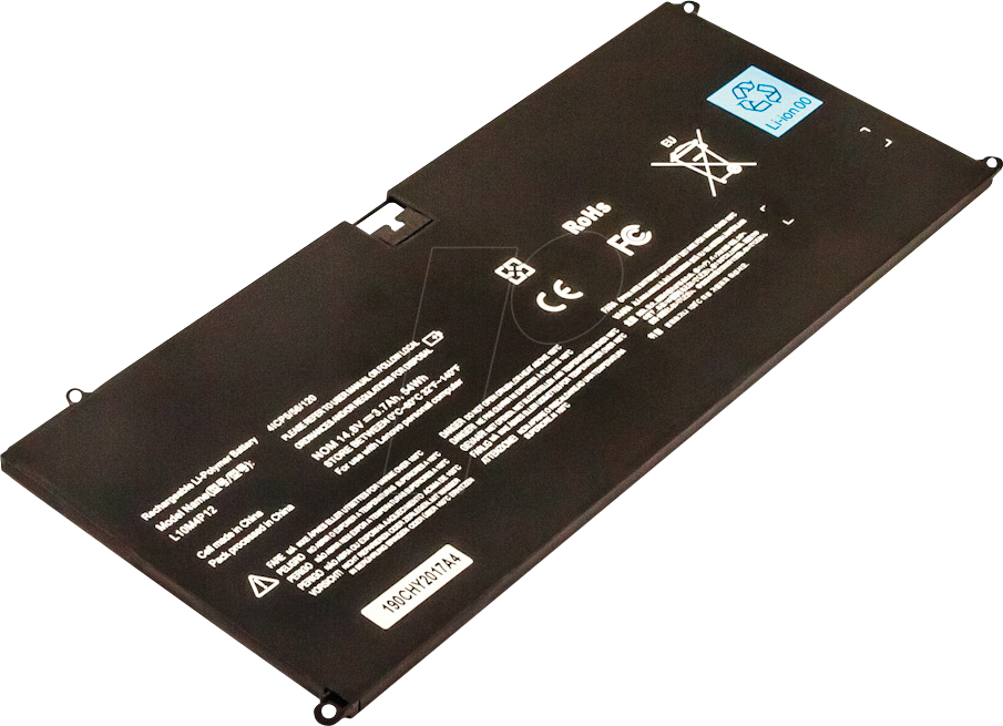 AKKU 53945 - Notebook-Akku für Lenovo, Li-Po, 3700 mAh