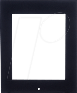 2N 9155021B - Frontblende für 2N Aufputzrahmen, schwarz, 1-fach