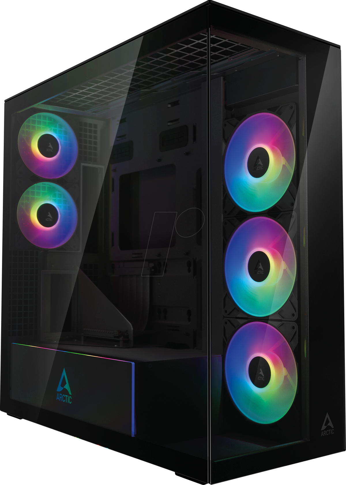 ARCTIC 00584 - ARCTIC Xtender VG E-ATX PC Gehäuse Mirror Black
