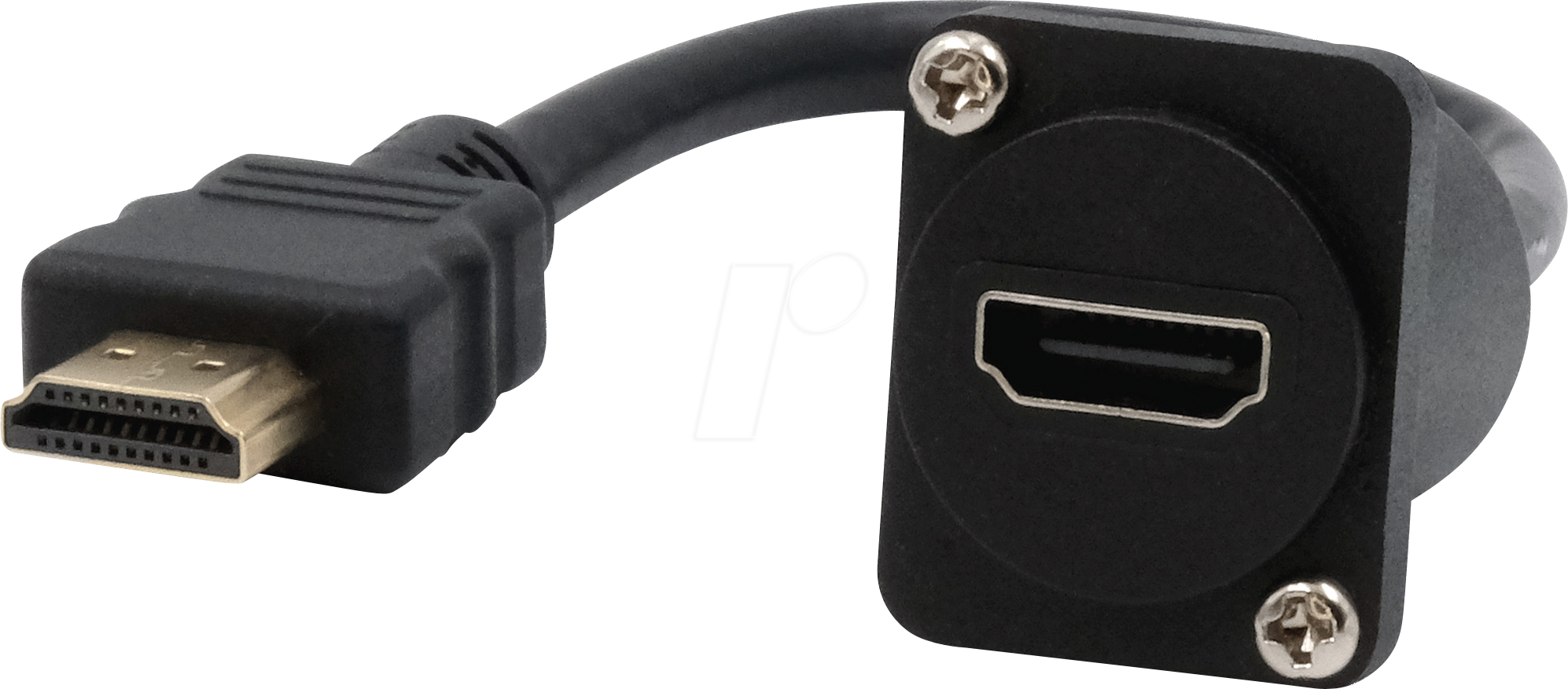 EXSYS EX-49162 - D-Typ Modul, HDMI Buchse / Stecker, 20 cm