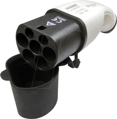 DUO T2 16M 1P - DUOSIDA-Ladestecker, Typ 2, 16A, 1P, männlich