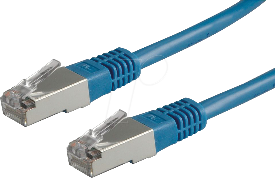 ROLINE 21150364 - Patchkabel Cat.5e S/FTP, blau, 5 m