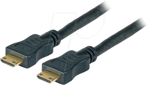 EFB K5429.5 - HighSpeed HDMI mit Ethernet, Mini-C, 1080p 5,0 m
