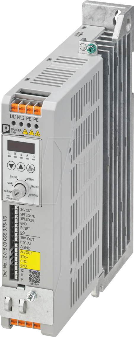 PHOE 1201509 - Drehzahlstarter, 0,75 KW, 110 - 240 V, 1-phasig