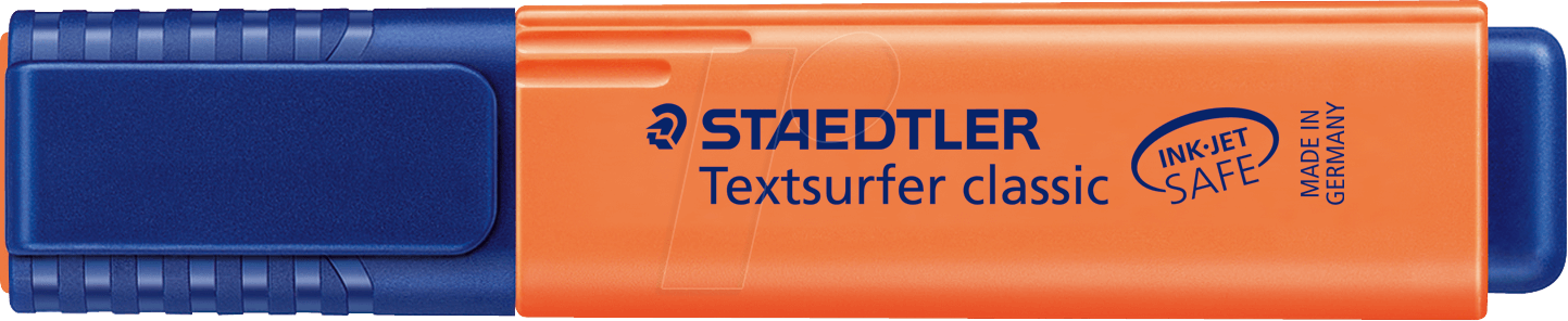 STAEDTLER 364-4 - Textmarker, Keilspitze, orange