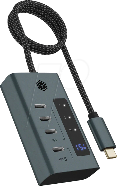 ICY HUB1454-C31 - USB 3.1 Hub, 4x USB-C
