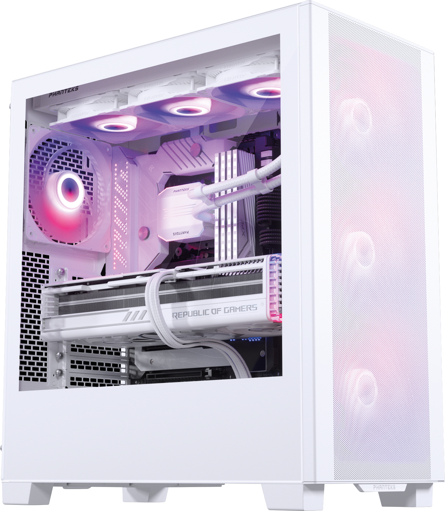 PHT XT523P1-DWT - PHANTEKS XT Pro Ultra Tempered Glass Windows, weiß