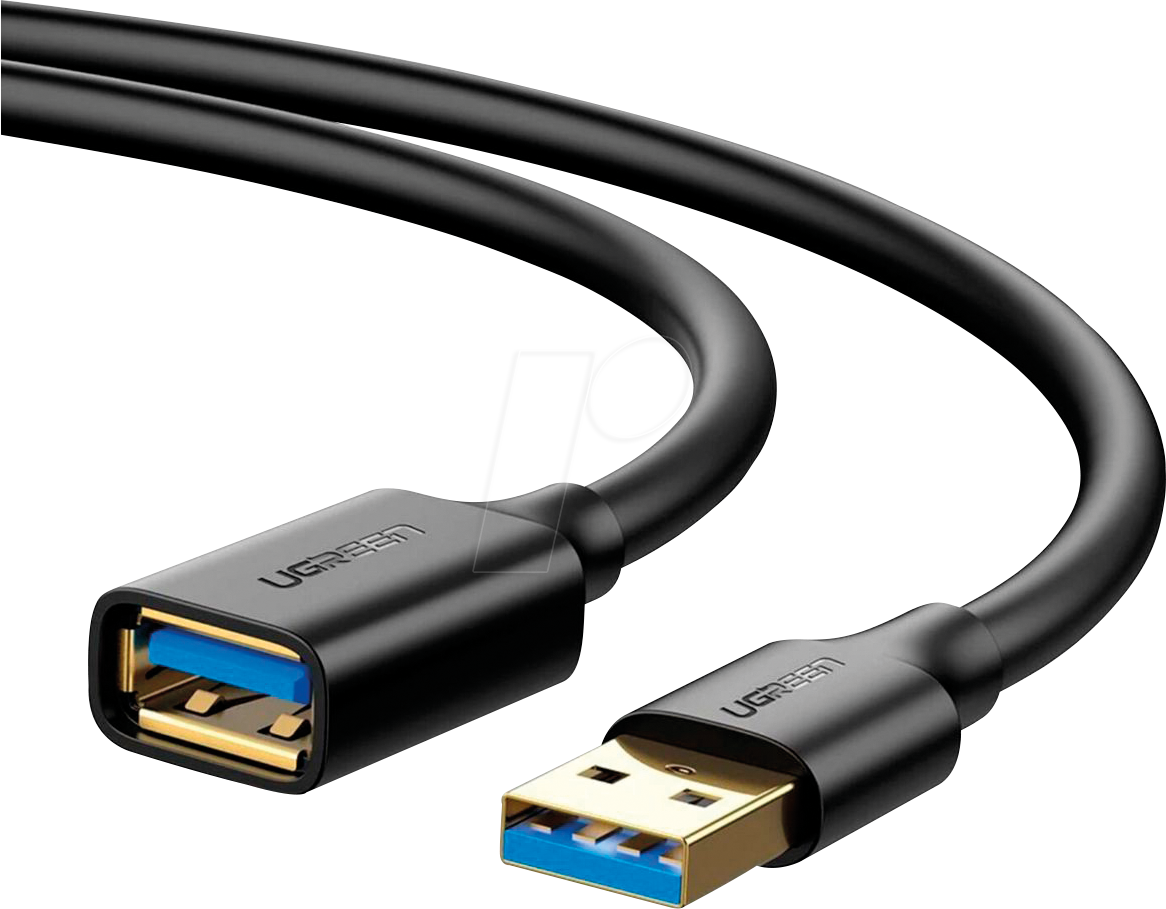 UGREEN 10368 - USB 5 Gb/s Kabel, A Stecker auf A Buchse, 1 m
