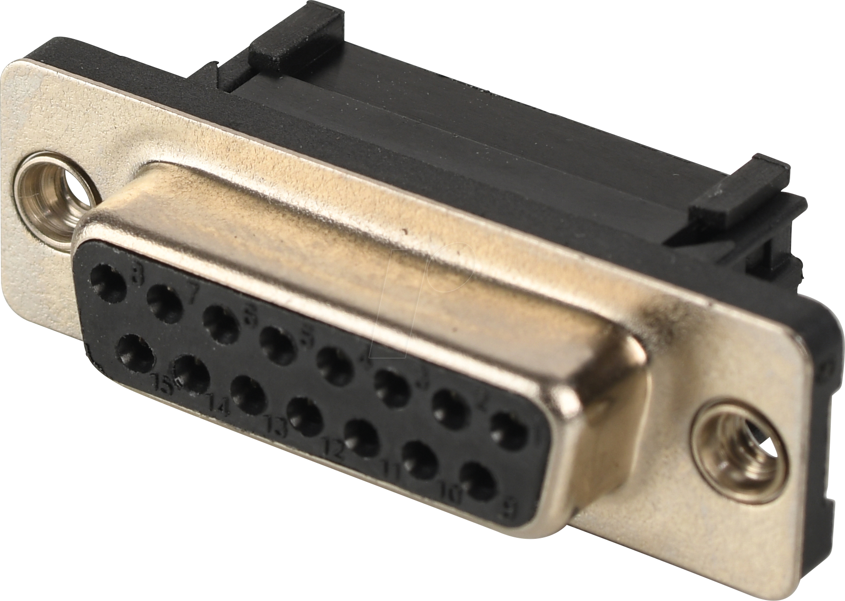 W+P 114-15-2-1-0 - D-SUB Buchse, 15-polig, für IDC-Flachbandkabel