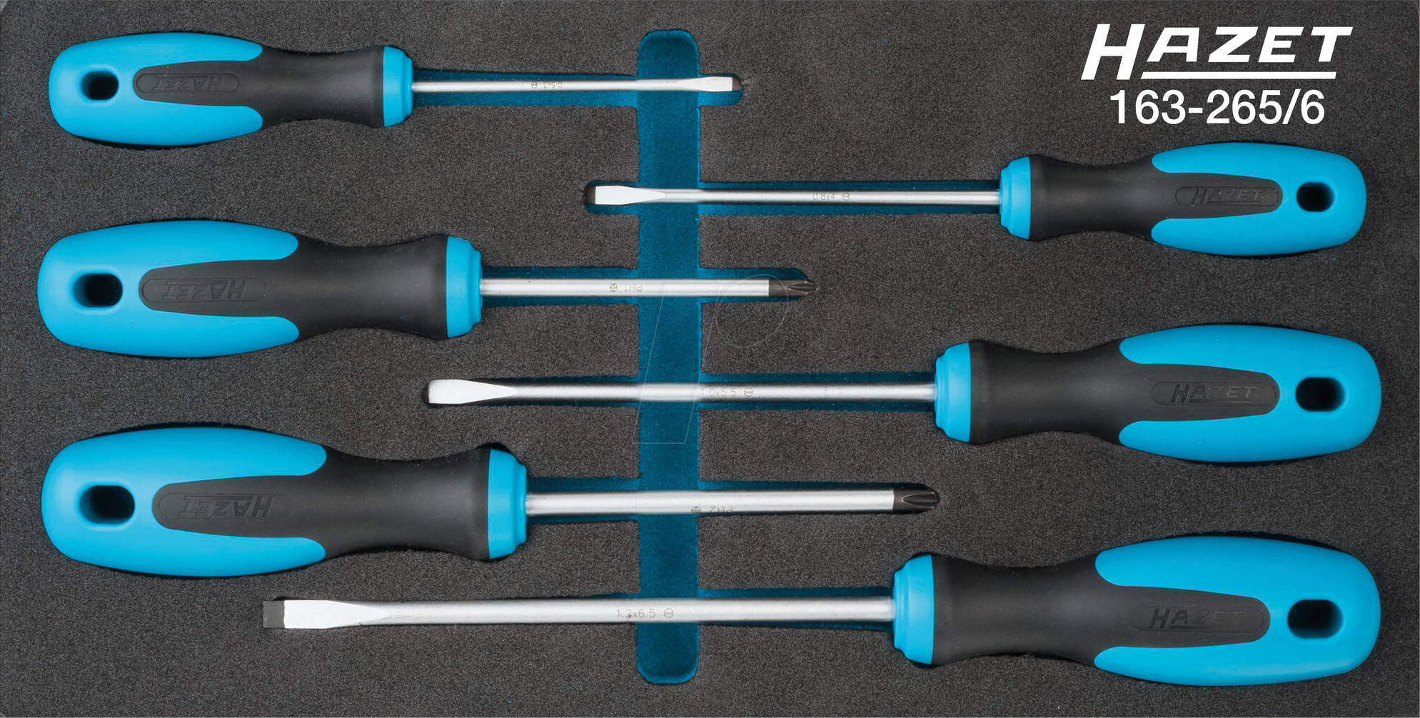 HZ 163-265/6 - Schraubendrehersatz, 6-teilig