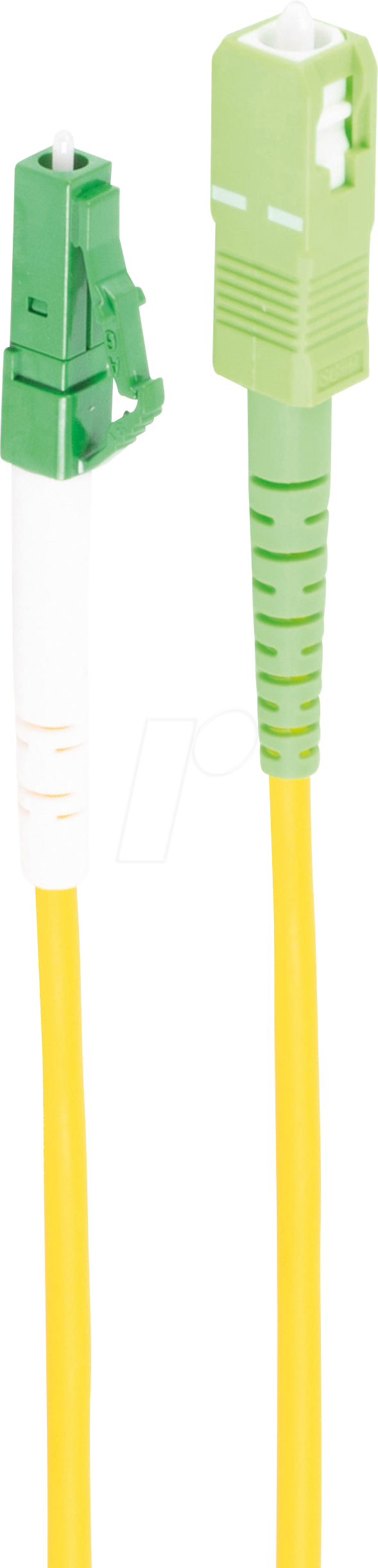 Thumbnail - SHVP BS07-102012 - LWL Patchkabel, Simplex, LC / SC, APC, 9/125µ, OS2, gelb, 0,5 m