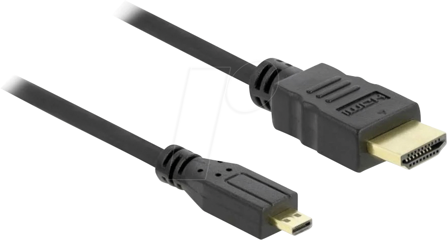 DELOCK 82661 - High Speed HDMI Kabel mit Ethernet A/D Stecker/Stecker 1 m