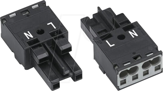 Thumbnail - WAGO 770-202 - WINSTA® MIDI Buchse, 2-pol, ohne Zugentlastung