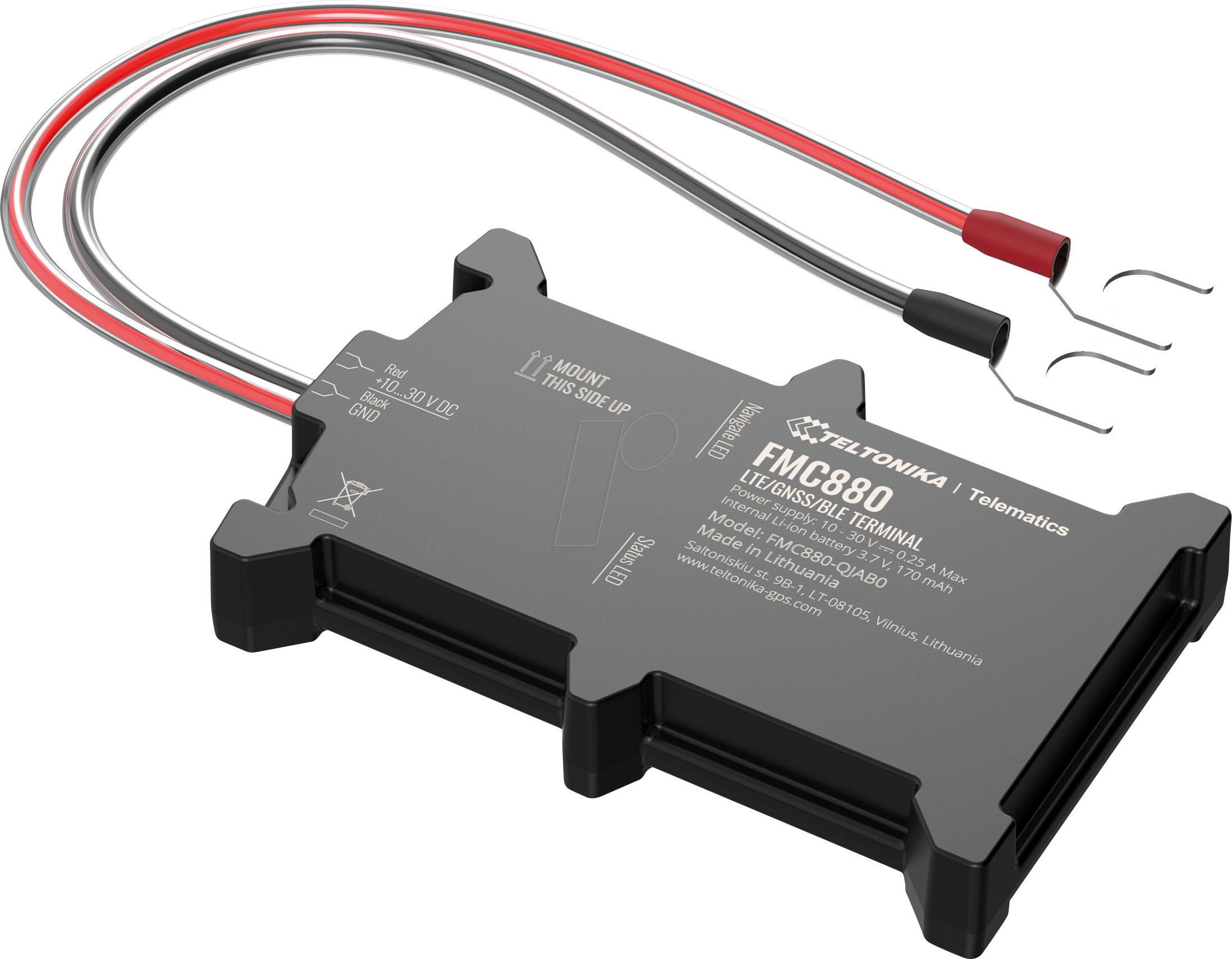 TELTONIKA FMC880 - Terminal-Tracker, LTE, GNSS, GSM, Beschleunigungsmesser