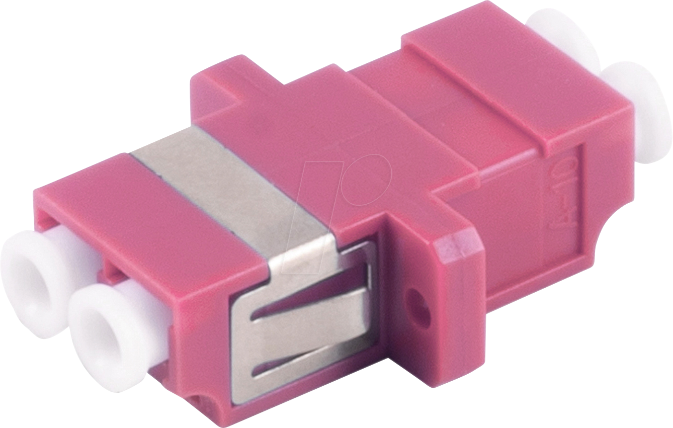 SHVP BS07-60013 - LWL Kupplung, LC / LC, Duplex, violett