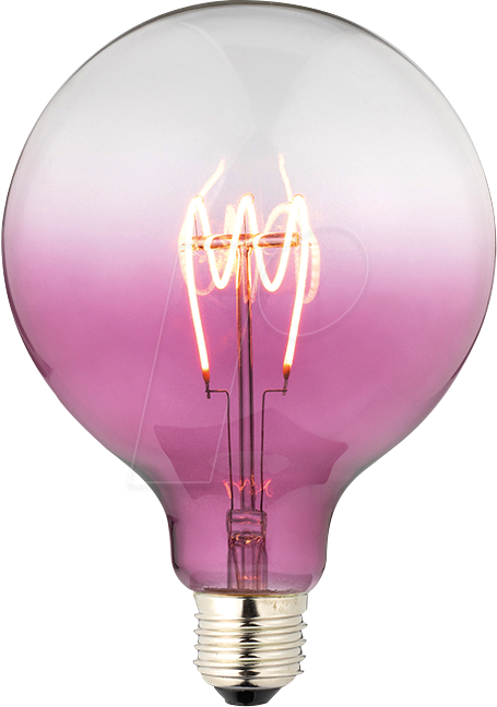 SCHI LF023925010 - E27 TR G125x180 140Lm 4W Purple