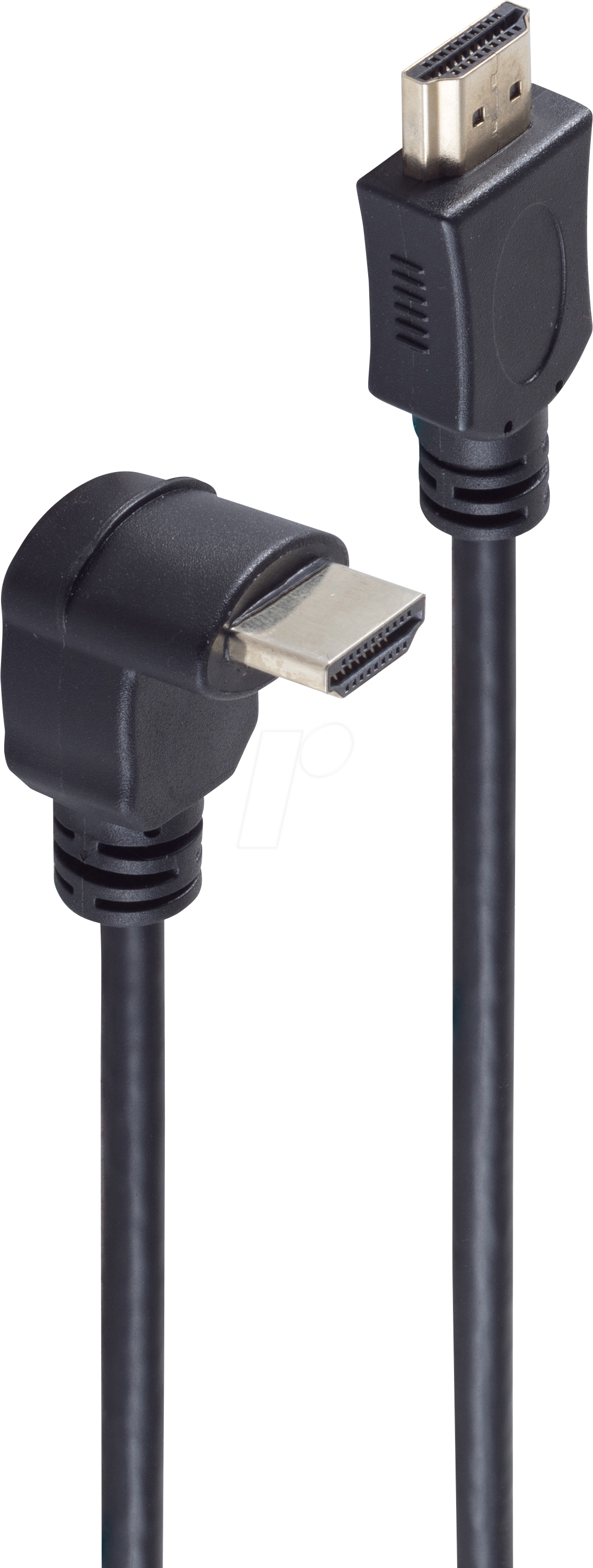 SHVP BS7747005-5 - HDMI Kabel Stecker > gew. Stecker 4K2K 60Hz 0,5 m