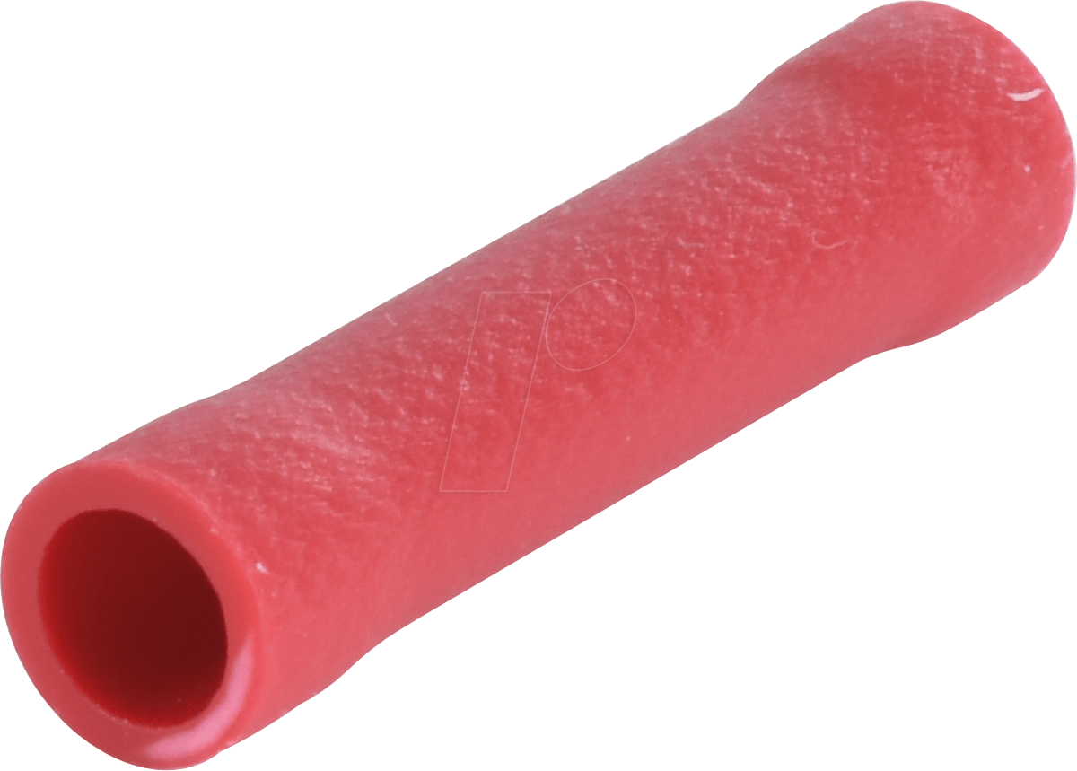 VT STV-R - Stoßverbinder, 0,5 - 1,0mm², rot