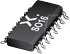 74HC 595D NXP - Shift Register, 8-Bit, 2 ... 6 V, SO-16