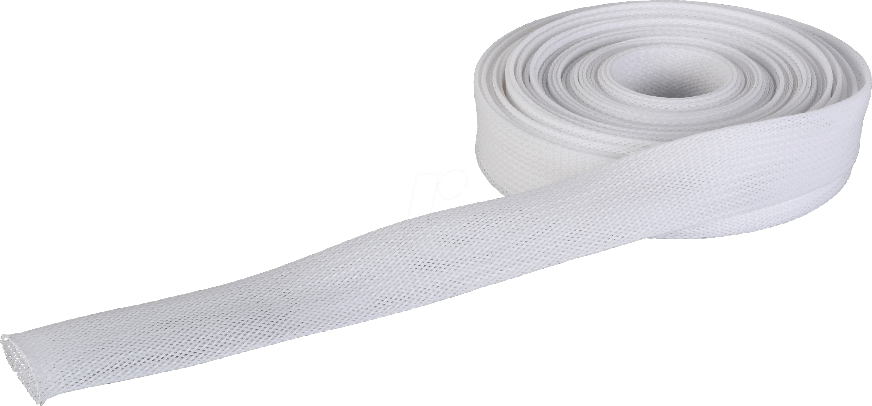 KS 30 WS 5M - Kunststoff-Geflechtschlauch, Ø 30 mm, weiß, 5m