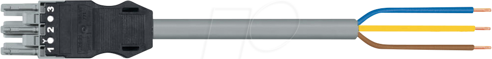 WAGO 771-9316-13 - WINSTA® MIDI Anschlussleitung, 3-pol, 1m