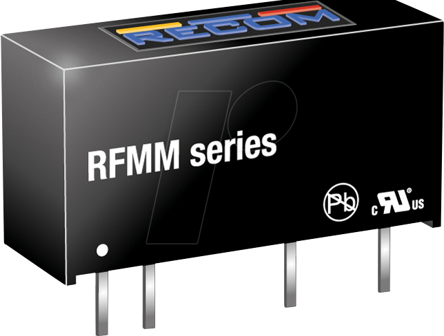 RFMM-0505S - DC/DC-Wandler RFMM, 5 Vin, Single, 5 Vout, 200 mA, SIP7