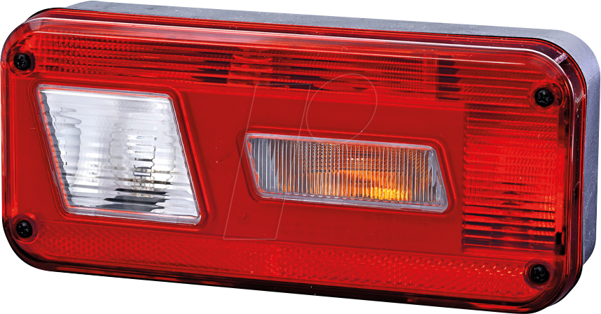 ANHGR 300003 - Anhänger - Rückleuchte, 5 Funktionen, Bajonett, rechts